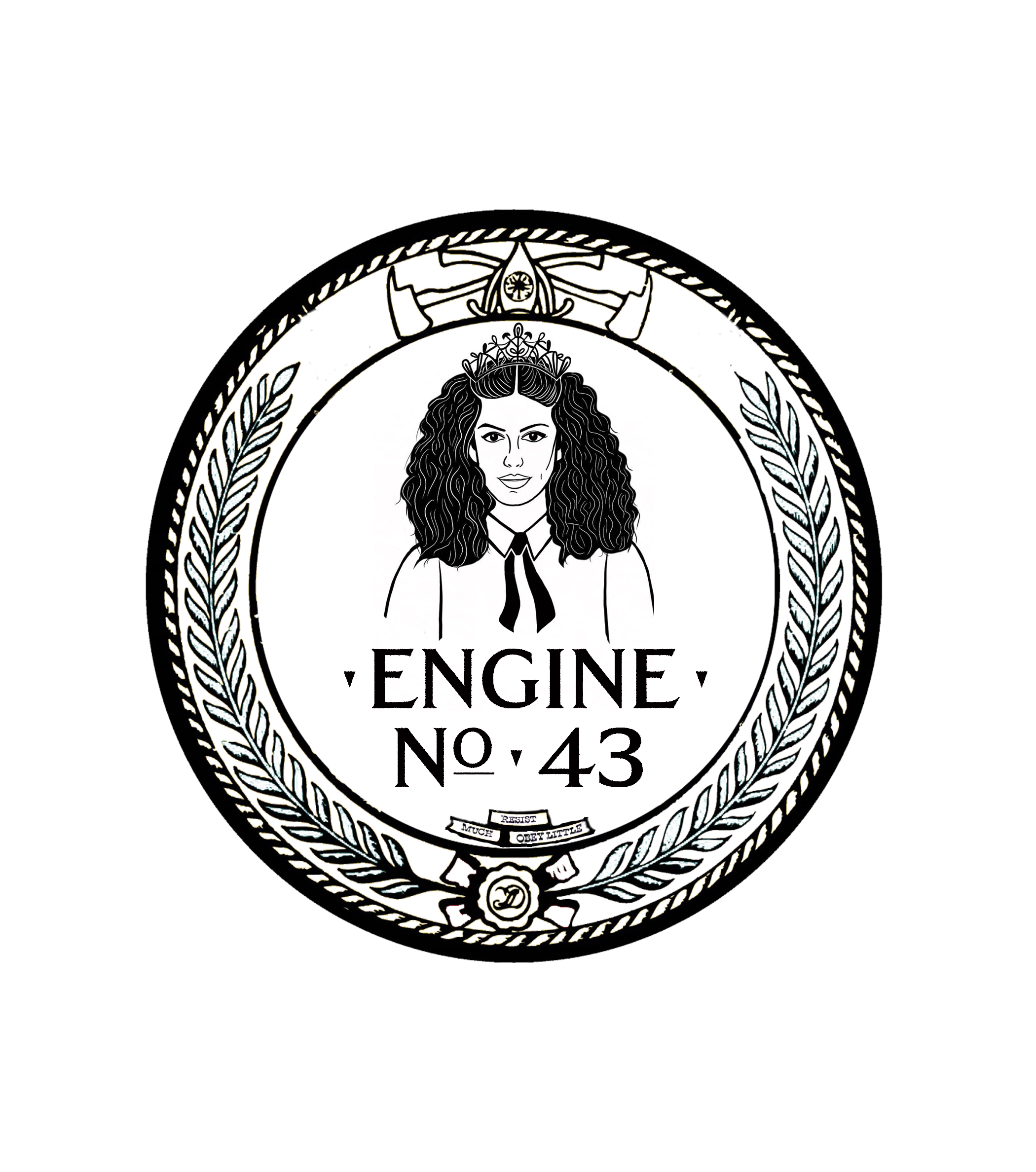 Engine No. 43 — Mia Thermopolis medallion seal